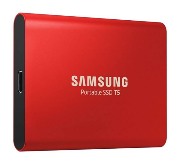 Samsung Ssd T5 1tb Rojo